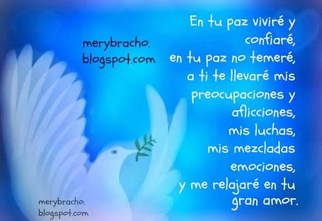 Gracias Dios por tu paz | Entre Poemas y Vivencias Gracias Dios por tu paz | Entre Poemas y Vivencias