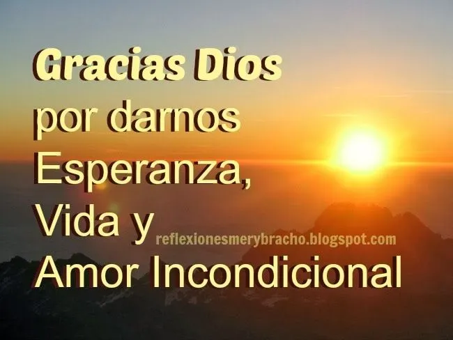 Gracias a Dios por todo ~ Reflexiones Cristianas