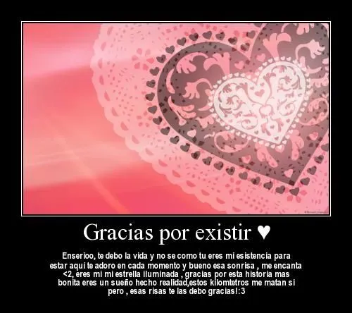 Gracias por existir | Te Amo Web - Imagenes de amor Gracias por existir | Te Amo Web - Imagenes de amor
