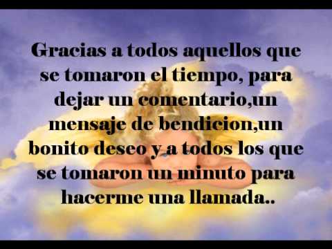 GRACIAS A MI FAMILIA Y AMIGOS! - YouTube