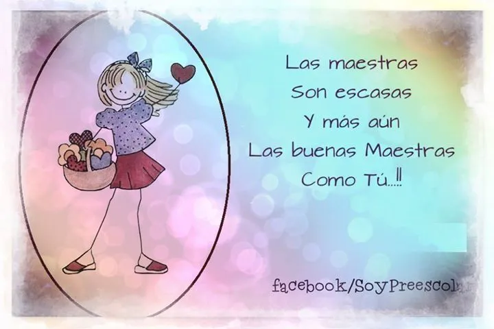 Gracias, maestras! | Soy Preescolar... - Soy Preescolar ® Gracias, maestras! | Soy Preescolar... - Soy Preescolar ®