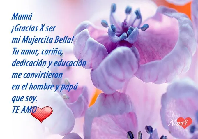 Gracias Mamá. Fotos para felicitar y dedicar el Día de la Madre Gracias Mamá. Fotos para felicitar y dedicar el Día de la Madre