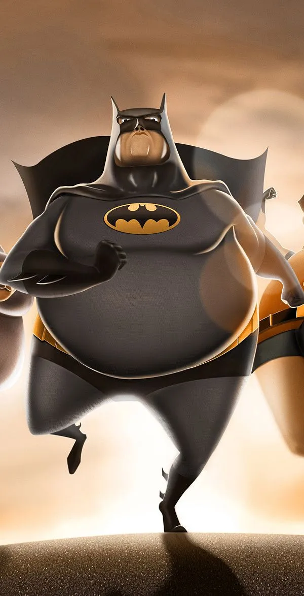 Graciosas ilustraciones de superheroes gordos por Carlos Dattoli Graciosas ilustraciones de superheroes gordos por Carlos Dattoli
