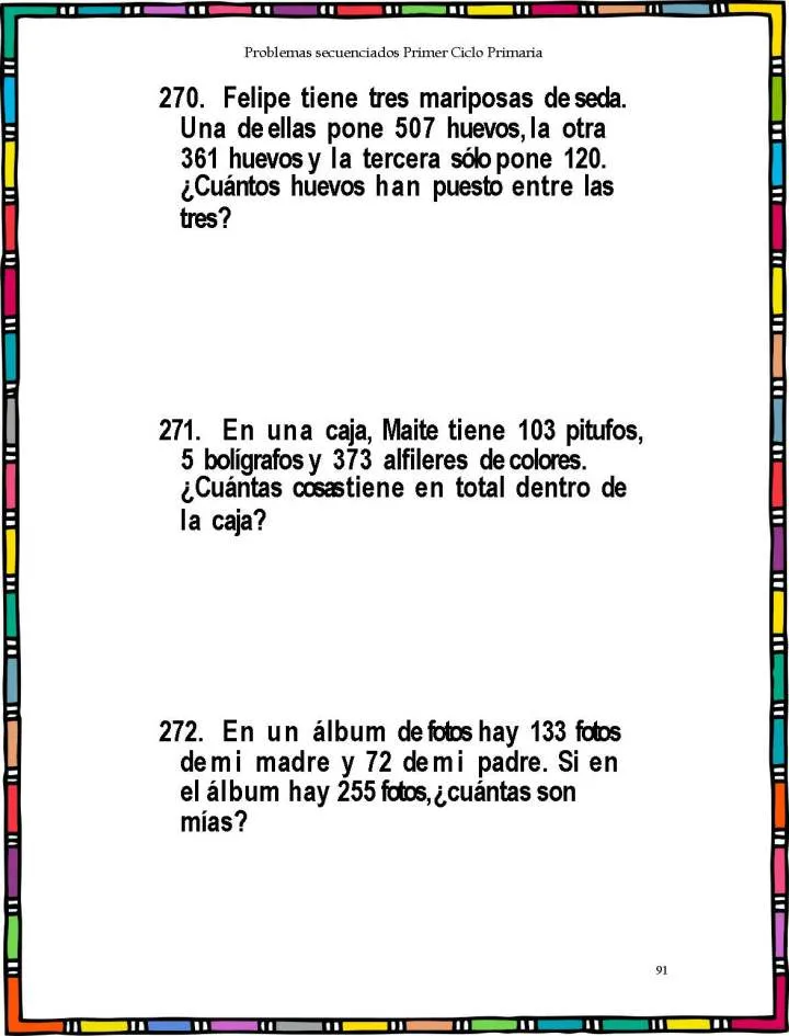 SEGUNDO GRADO CUADERNO DE PROBLEMAS MATEMÁTICOS – Imagenes Educativas SEGUNDO GRADO CUADERNO DE PROBLEMAS MATEMÁTICOS – Imagenes Educativas