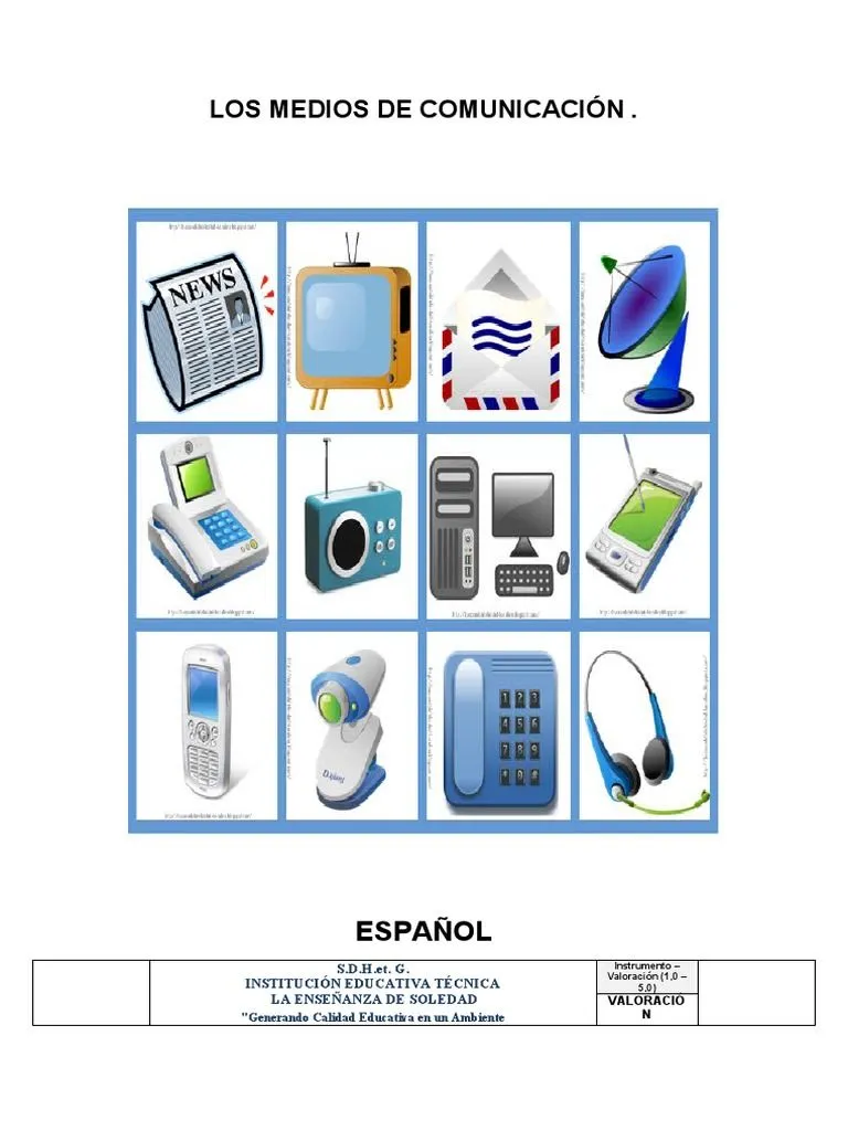 3 Grado Los Medios de Comunicación | PDF