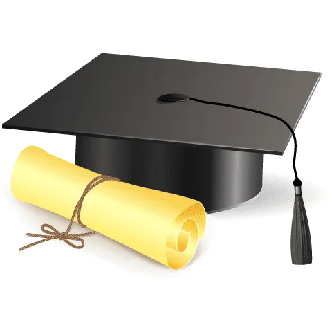 Birrete de graduación - Vector | Vector ClipArt