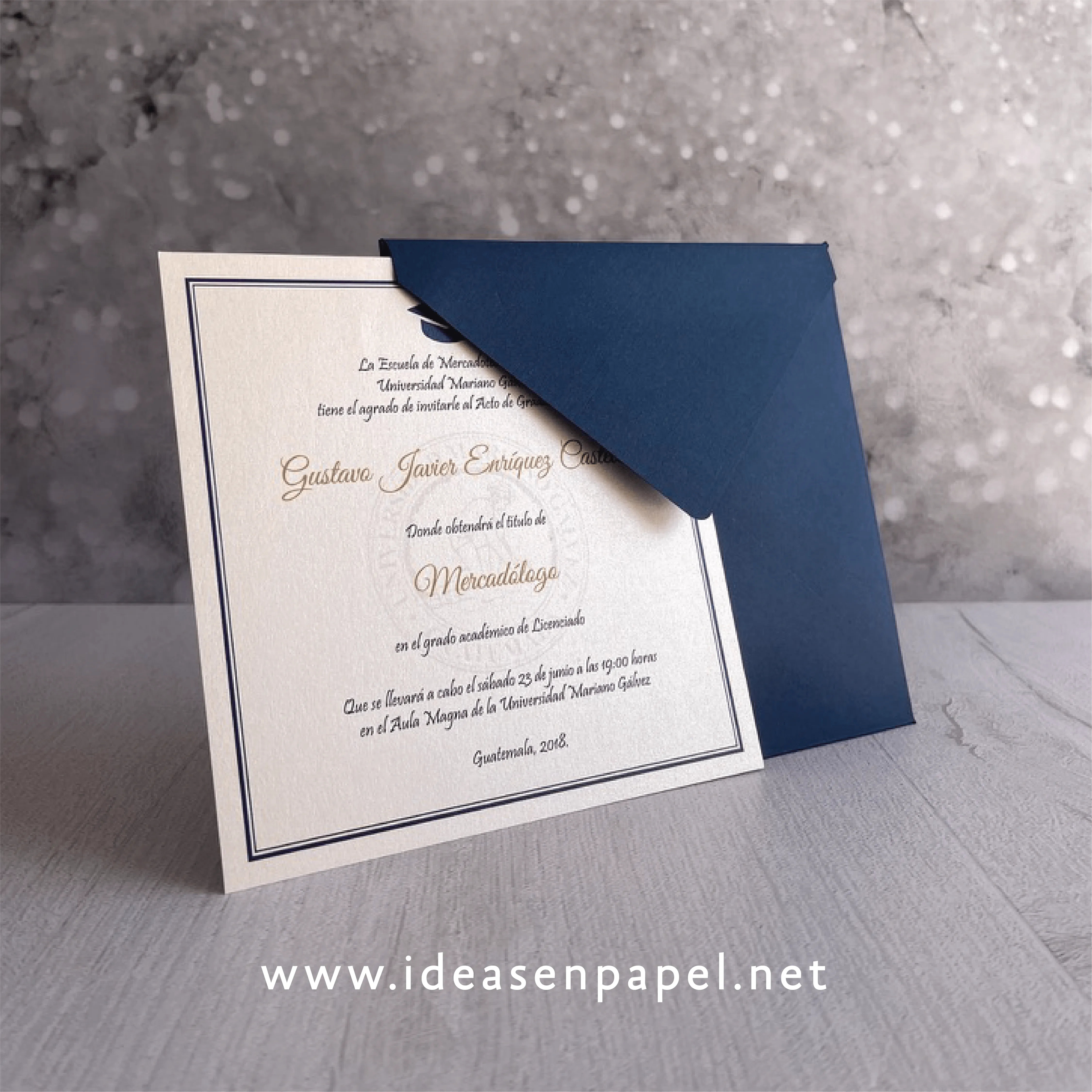 GRADUACIÓN G-001 - Ideas en Papel
