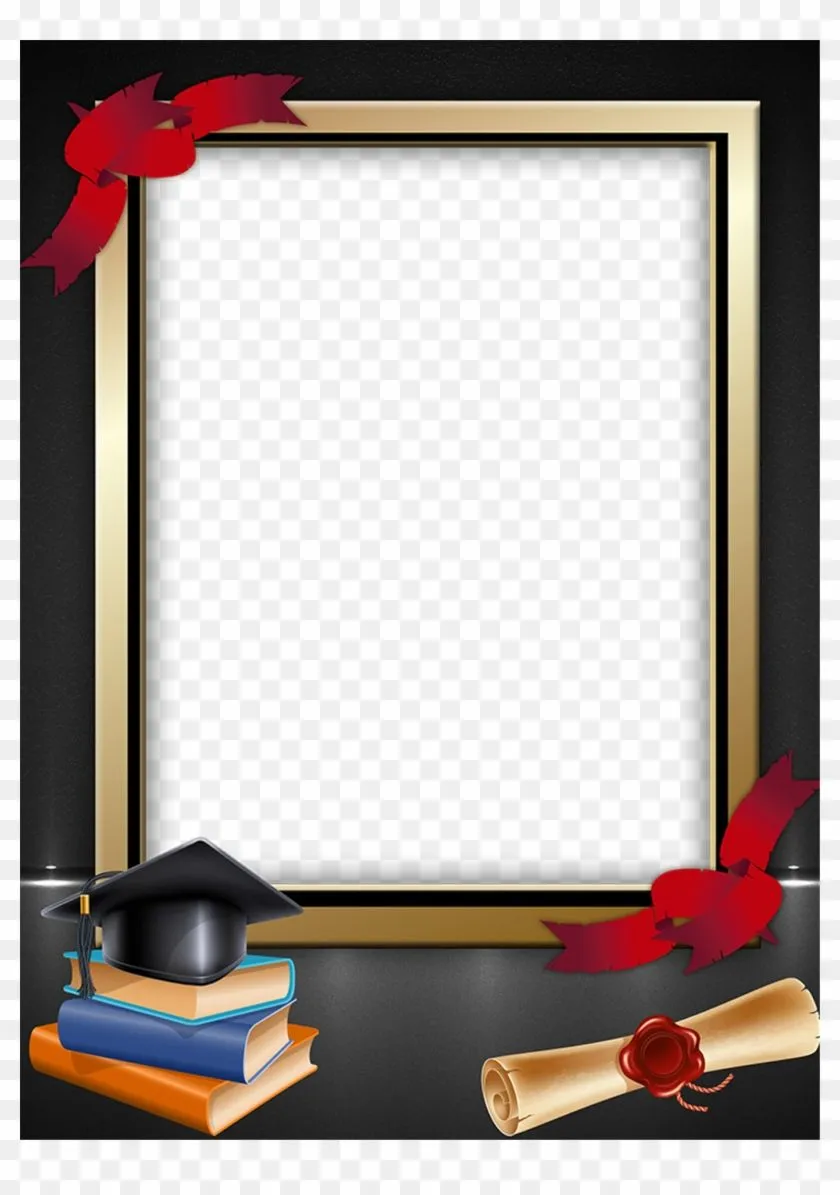 Graduacion Sticker - Marco Grado Png, Transparent Png - 1024x1409  (#2077341) - PinPng