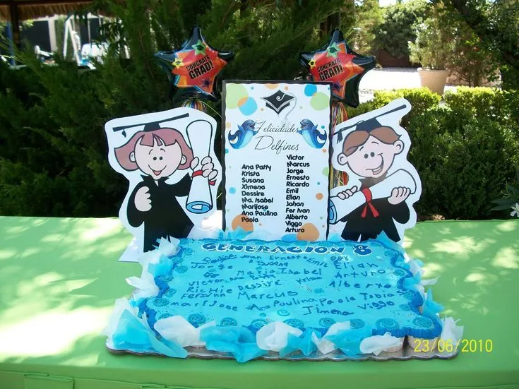 GRADOS on Pinterest | Graduation Decorations, Mesas and Manualidades