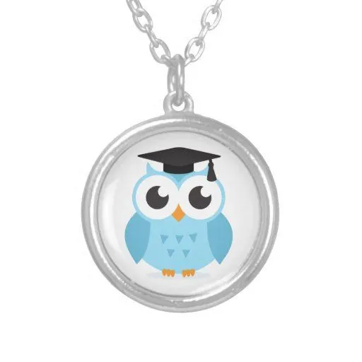 Graduado lindo del búho del dibujo animado con el joyería de Zazzle. Graduado lindo del búho del dibujo animado con el joyería de Zazzle.