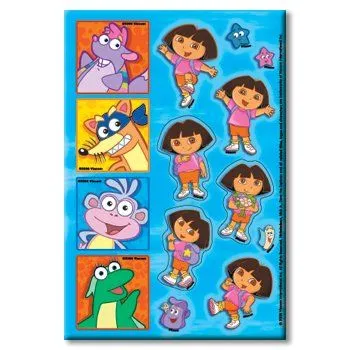Gradwohl Family: Dora Birthday Treat Bags Gradwohl Family: Dora Birthday Treat Bags