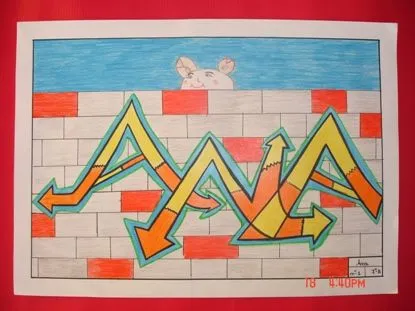 Graffiti - Dia 10 - - SONIARTE -