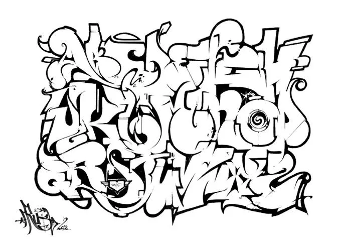Abc graffiti 2012 - Imagui