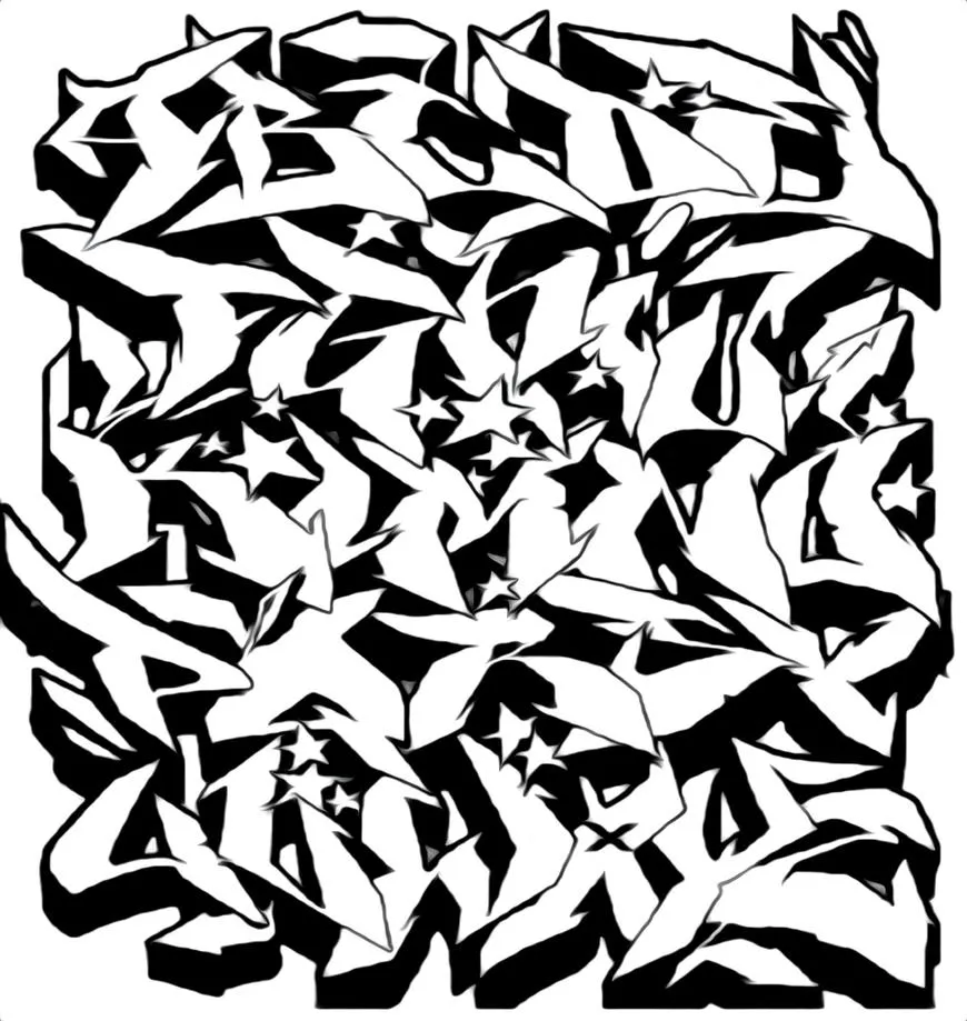 graffiti abc's by rowlee on DeviantArt