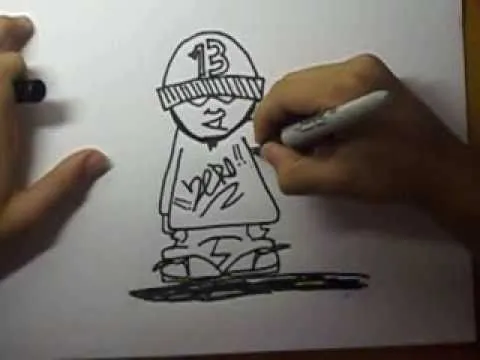 Como hacer un graffiti animado? - YouTube