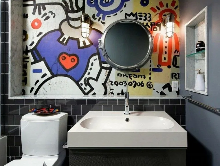 Graffiti ideas de arte para las paredes de casa -