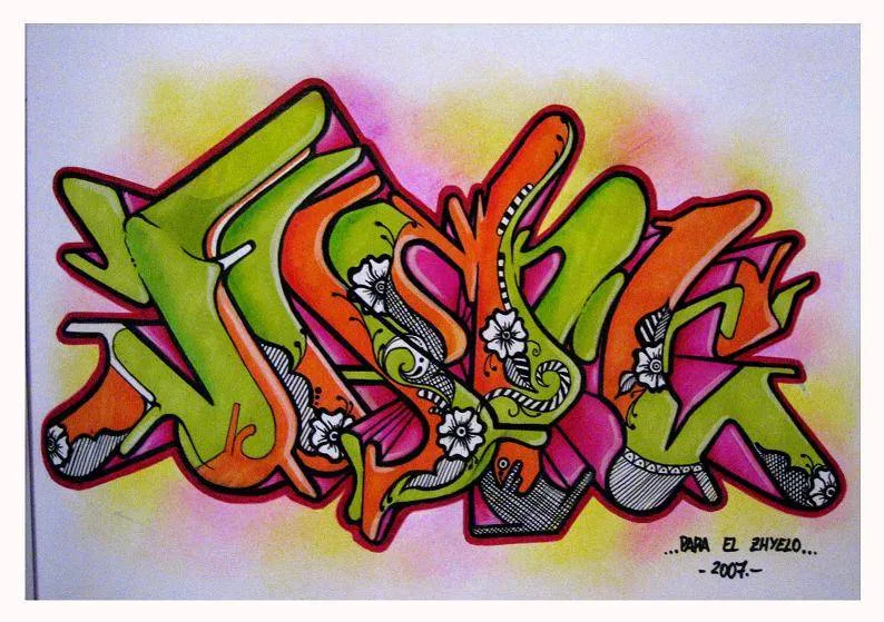 graffiti jamy Laura Ese Ele - Artelista.com graffiti jamy Laura Ese Ele - Artelista.com
