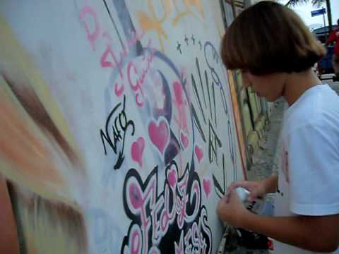 graffiti jessica - YouTube