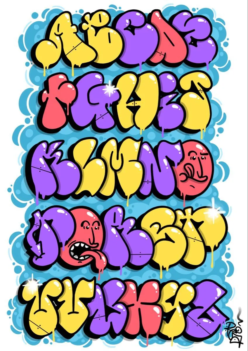 Graffiti letras bomba – Seguidores Online ▷➡️ Graffiti letras bomba – Seguidores Online ▷➡️