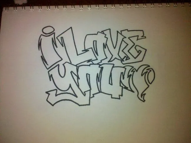 graffiti I Love You by NoDoubter27 on DeviantArt graffiti I Love You by NoDoubter27 on DeviantArt
