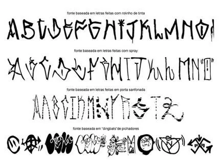 Graffiti Models: Several Designs Sketches of Graffiti Letters ...