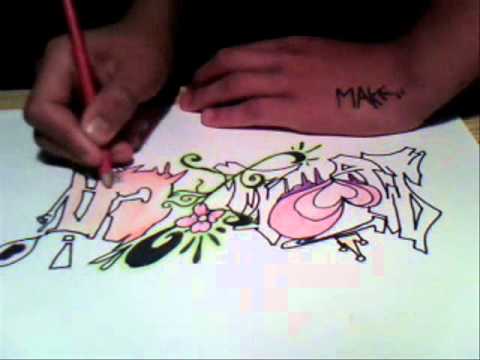 graffiti monica - YouTube