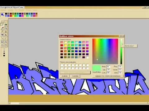 GRAFFITI MS paint BRANDON - YouTube