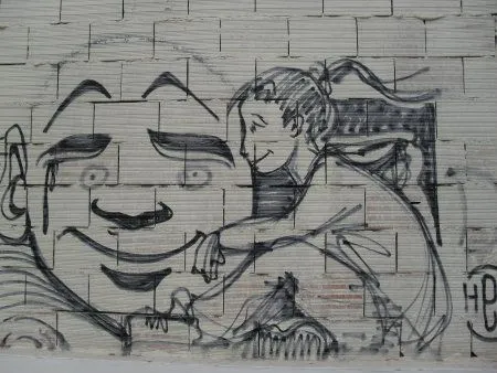 Graffiti en muros