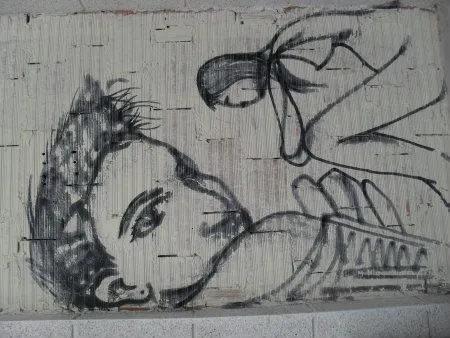 Graffiti en muros