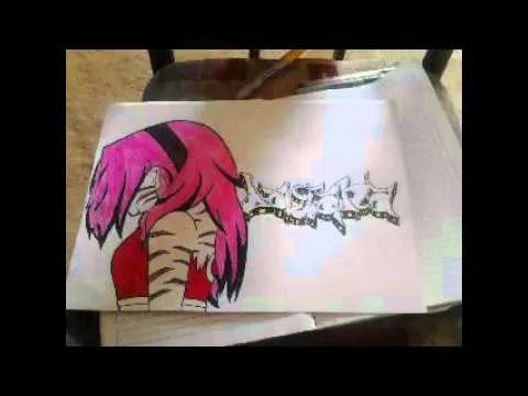 Graffiti nombre dayana - YouTube