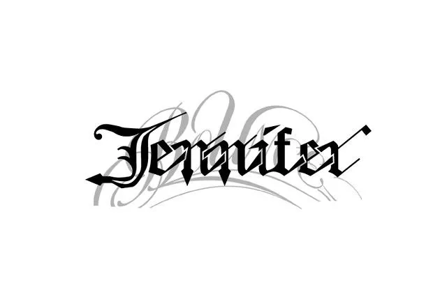 Graffiti de nombre jennifer - Imagui