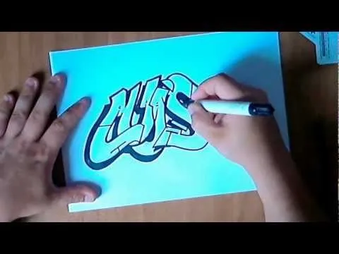 Graffiti paso a paso Dibujando un graffiti parte-1[ By Hase flow ... Graffiti paso a paso Dibujando un graffiti parte-1[ By Hase flow ...
