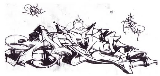 Graffiti Pics And Fonts: Graffiti Sketches - GRAFFITI BLACKBOOKS ...