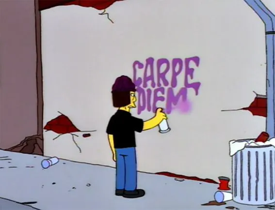 Graffitis de bart Simpson rapero - Imagui