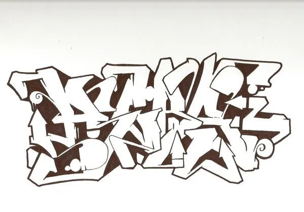 Graffiti Sketch 2 by Heazy on DeviantArt
