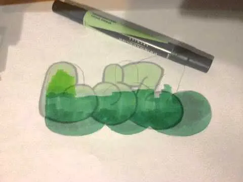 Graffiti Sketch- Liz - YouTube