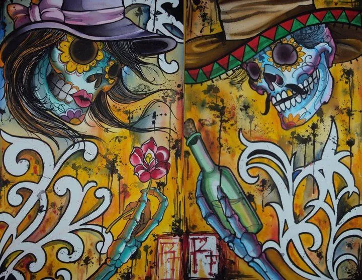 graffiti | Skulls and Lions