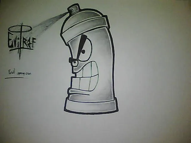 graffiti spray can drawing easy | good тo ĸnow | Pinterest ... graffiti spray can drawing easy | good тo ĸnow | Pinterest ...