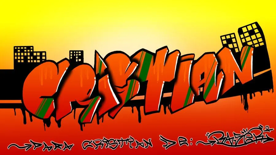 graffiti_para_cristian_by_ ...
