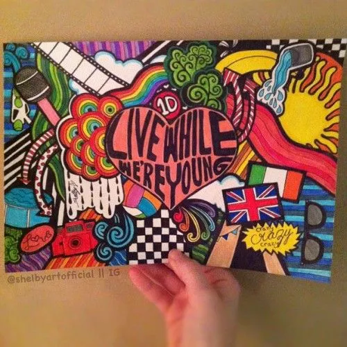 One direction graffiti - Imagui