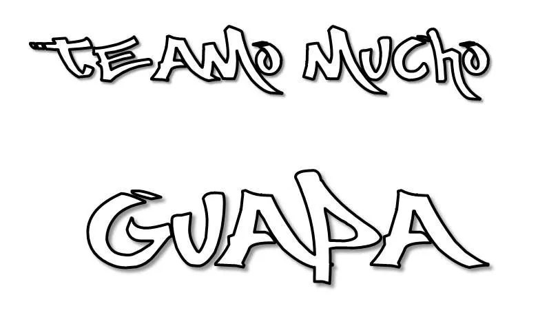 Graffitis de Amor Para Dibujar | Arte con Graffiti