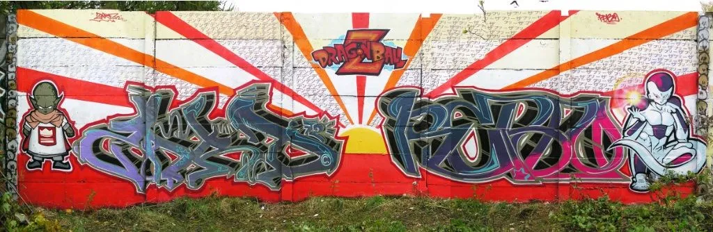 Graffitis & Dragon Ball… | Dragon Ball