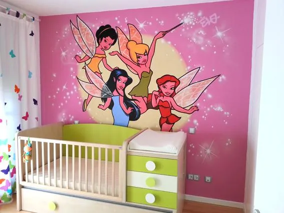 Graffitis para decorar habitaciones