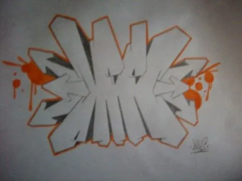Graffitis echos a lápiz - Imagui