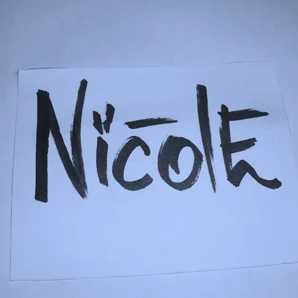 Graffitis de nicole - Imagui