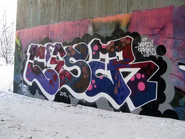 Graffitis nombre cesar - Imagui