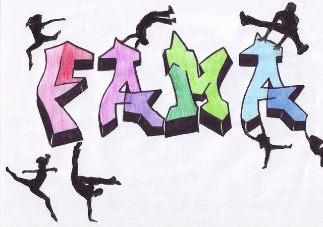 Como dibujar graffitis faciles en papel - Imagui Como dibujar graffitis faciles en papel - Imagui