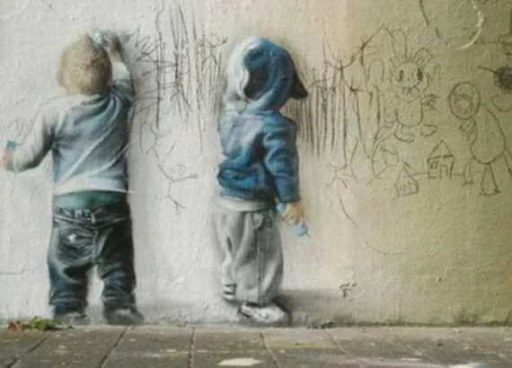 Graffitis Pintar y Dibujar