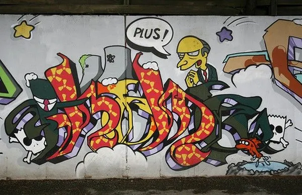 Graffitis De Los Simpsoms Blog De Fotografias | Imagenes Gratis Graffitis De Los Simpsoms Blog De Fotografias | Imagenes Gratis
