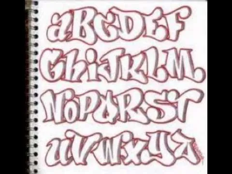 graffitis abecedario musica aloy portate bien - YouTube graffitis abecedario musica aloy portate bien - YouTube
